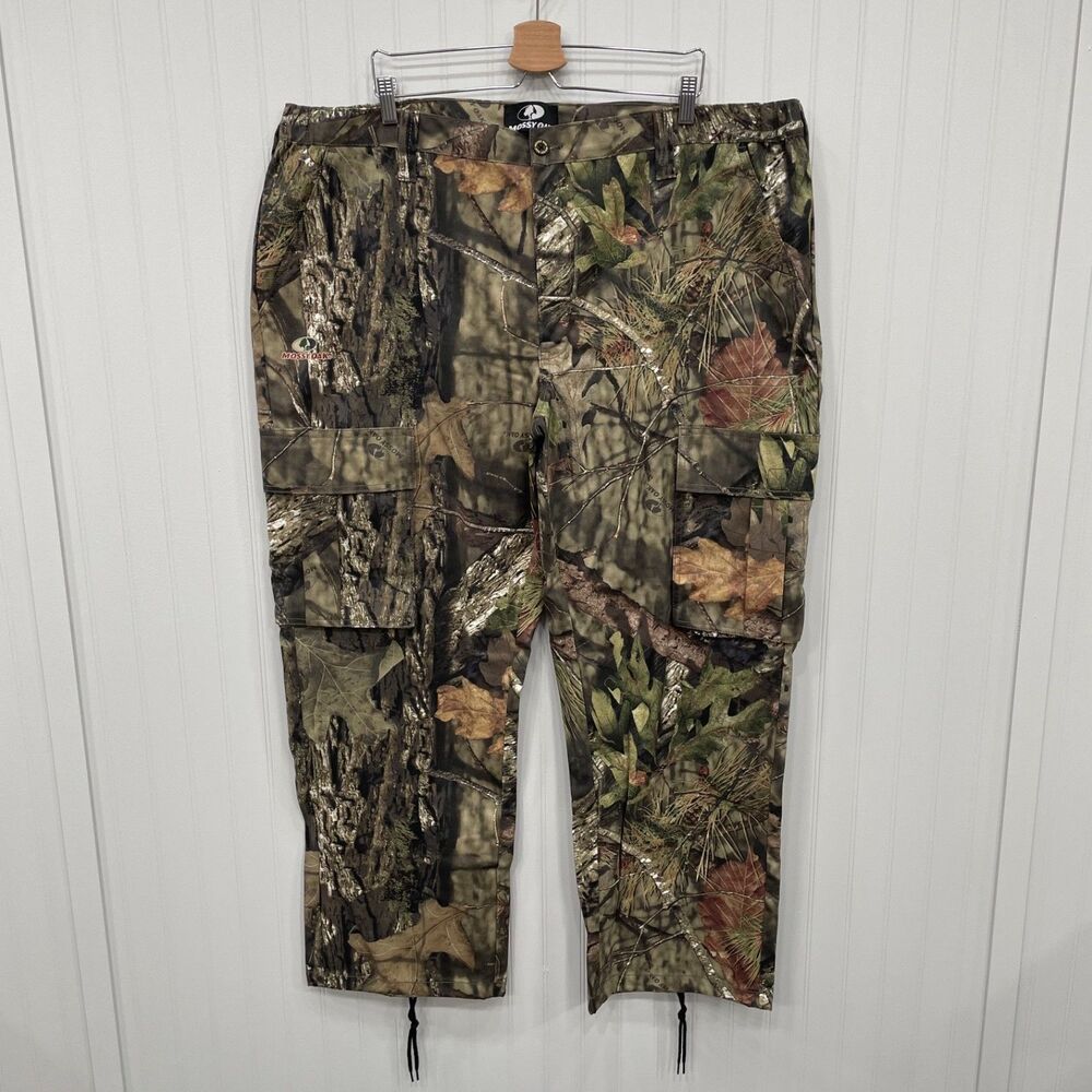 Mossy Oak Men's XXL 44/46 Camouflage Outdoor Hunting Cotton Blend Cargo Pants